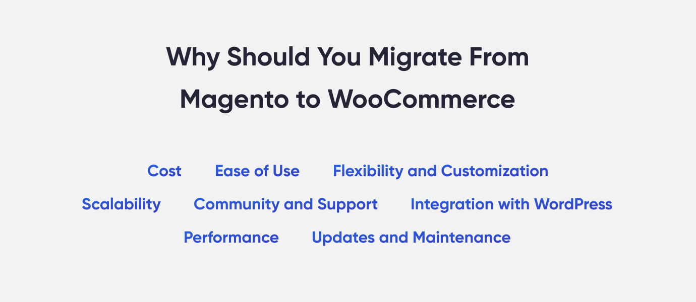 Why Should You Migrate From Magento to WooCommerce