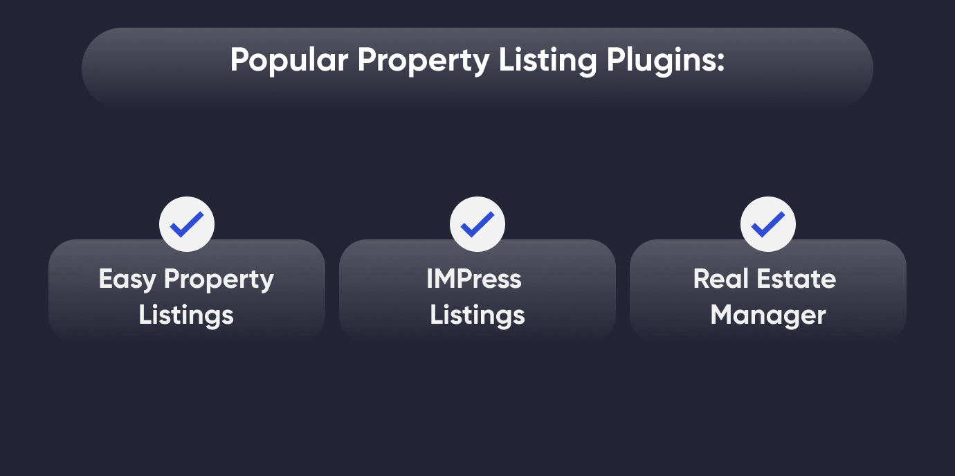 Popular Property Listing Plugins